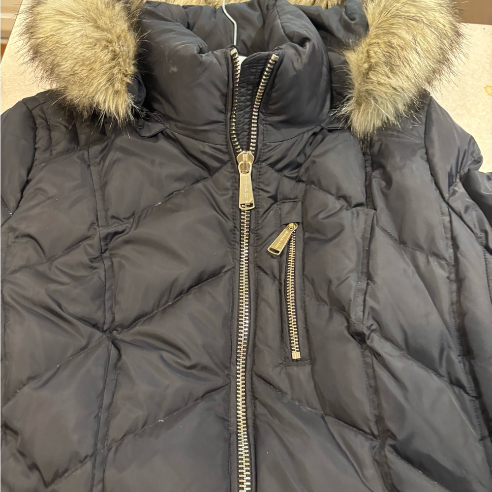 Michael Kors Black Quilted Jacket